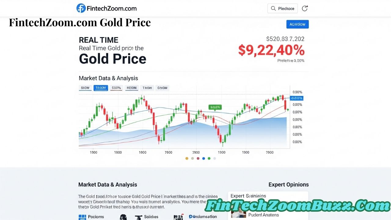 FintechZoom.com Gold Price