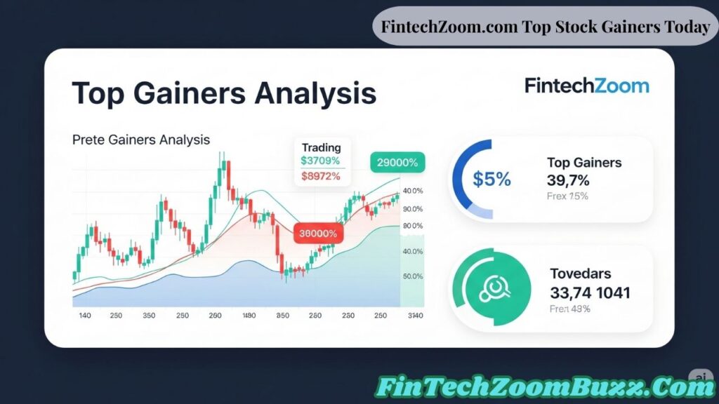 FintechZoom.com Top Stock Gainers Today