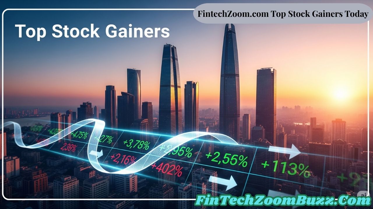 Fintechzoom.com Top Stock Gainers Today